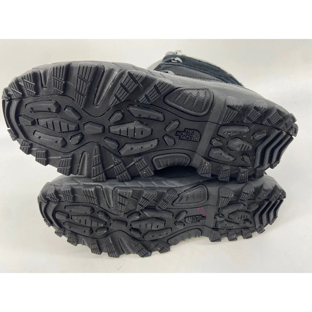 The North Face Boots Men 9.5 Black Chilkat II Waterproof Hiking Winter Insulated